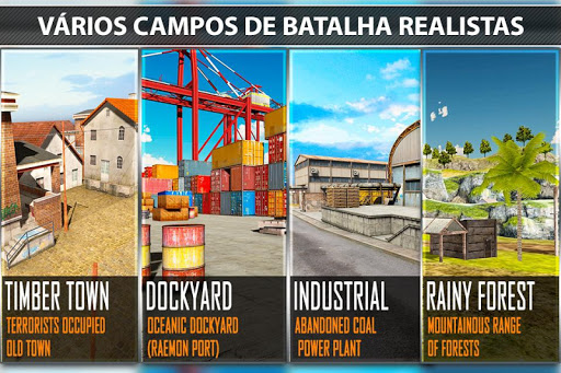 Police Fps Shooting Gun Games screenshot 4