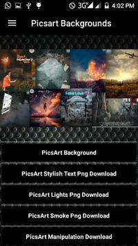 PicsArt Backgrounds Png Effects screenshot 3