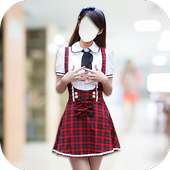 School Girl Dress Photo App