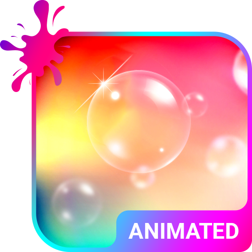 Rainbow Fun Animated Keyboard icon