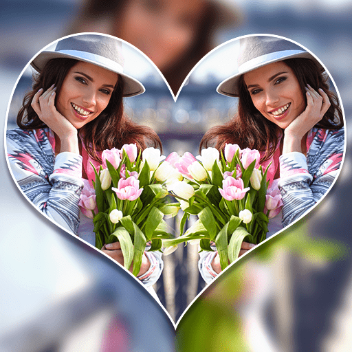 Mirror Pic Photo Mirror collage. icon