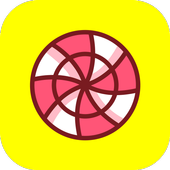 Candy Filter &amp; Camera - Snow Filter Analog icon