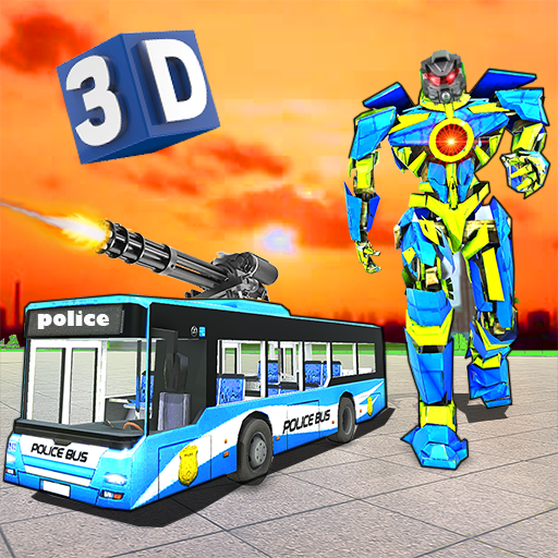 Real Bus Robot Car Battle:Transformation Game 2020 icon