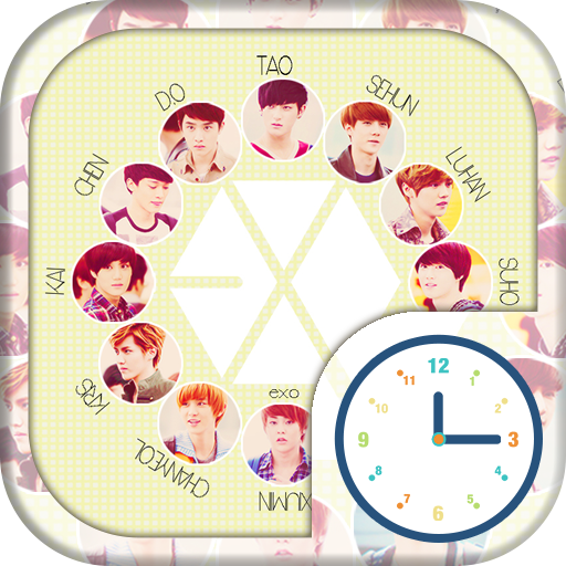 Exo clock widgets icon