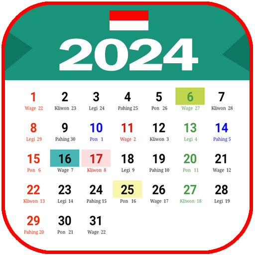 ikon Kalender Indonesia