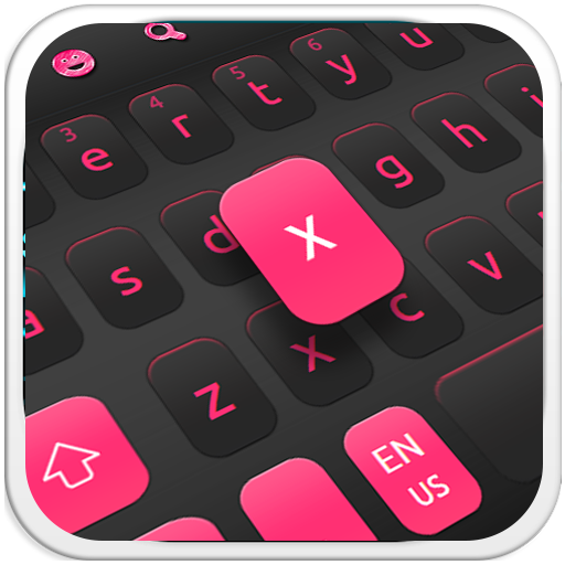 Black Pink Keyboard icon