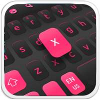 Black Pink Keyboard on 9Apps