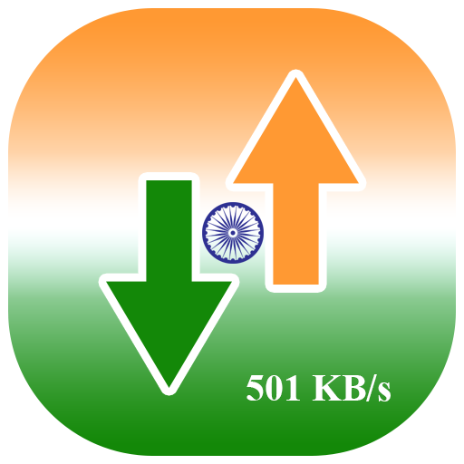 Indian Internet Speed Meter &amp; Speed Testing icon