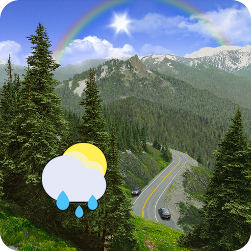4 Season Road - Weather Live Wallpaper icon