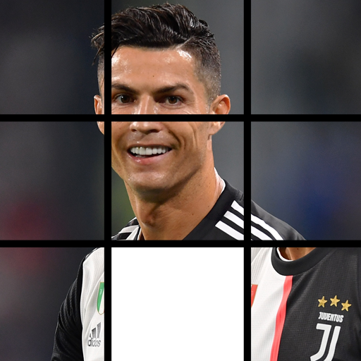 Ronaldo photo puzzle icon