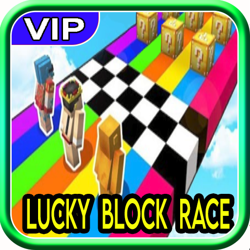 Lucky Block Race Craft Maps for Minecraft PE icon
