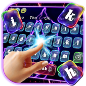 Colorful Lightning Screen Keyboard icon
