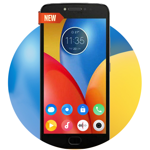 Launcher For Moto E4 Plus themes and wallpaper icon