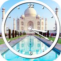 Tajmahal Clock Live Wallpaper on 9Apps