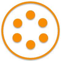 Stamped Orange SL Theme on 9Apps