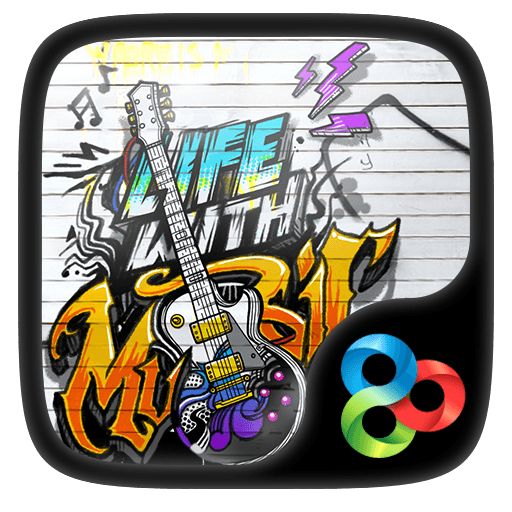 Music life GO Launcher Theme icon
