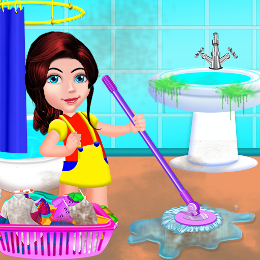 Sweet Girl House Clean up icon