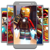 UHD LEGO IRON MAN WALLPAPERS 4K icon