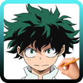 How To Draw Hero Academia icon