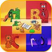 Funny Letter Game for Kids