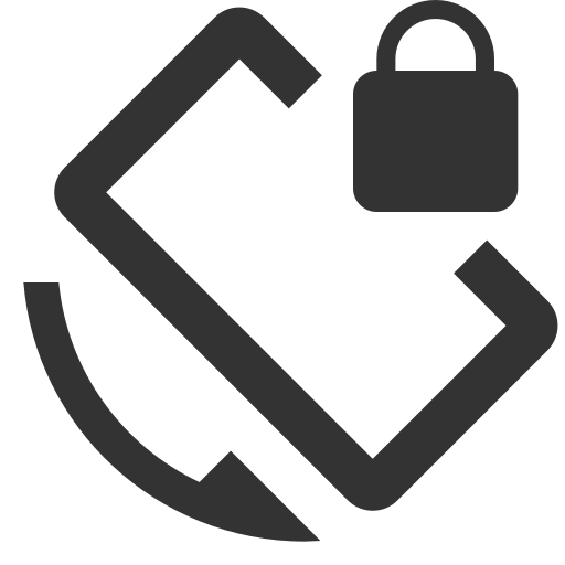 Rotation Lock icon