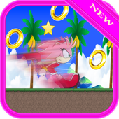Super amy sonic run icon