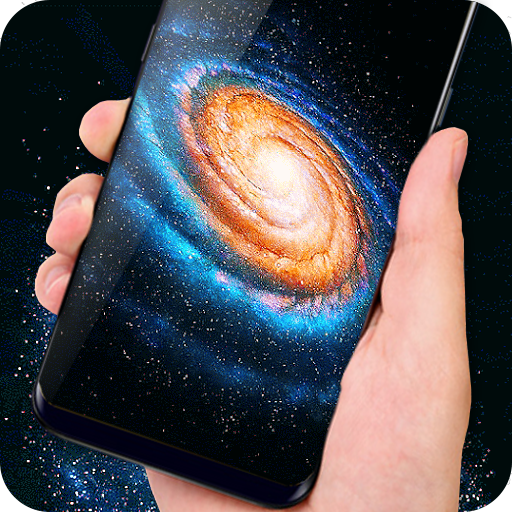 Galaxy Live Wallpaper: New HD Sky Backgrounds HD icon