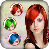 Hair color changer icon