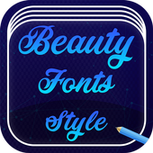 Beauty Font Style أيقونة