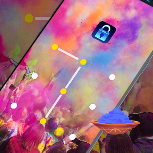 App Lock Master Holi Theme icon