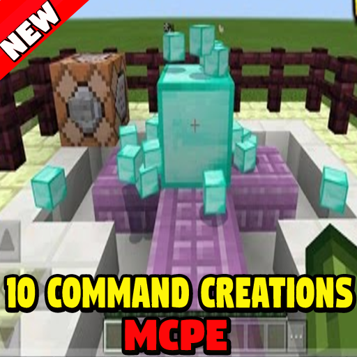 10 Command Creations for Minecraft PE أيقونة