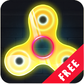 Fidget hand Spinner icon