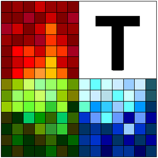 RGB with Text: Opacity, HEX icon