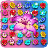 Flower Blast Match-3 Game icon