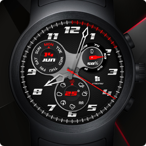 Extreme Watch Face &amp; Clock Live Wallpaper icon