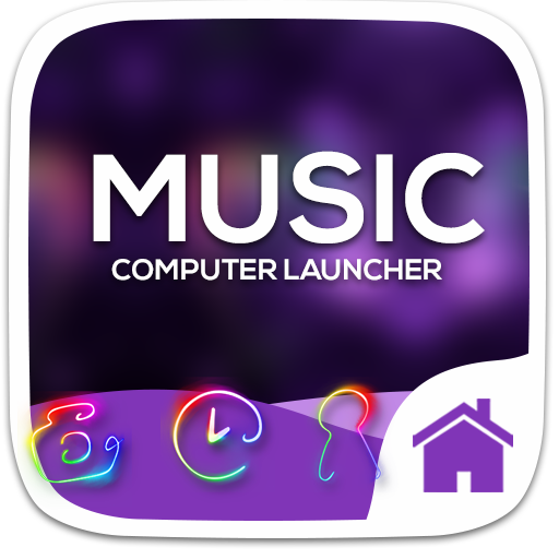 IMusic Theme For Computer Launcher icon