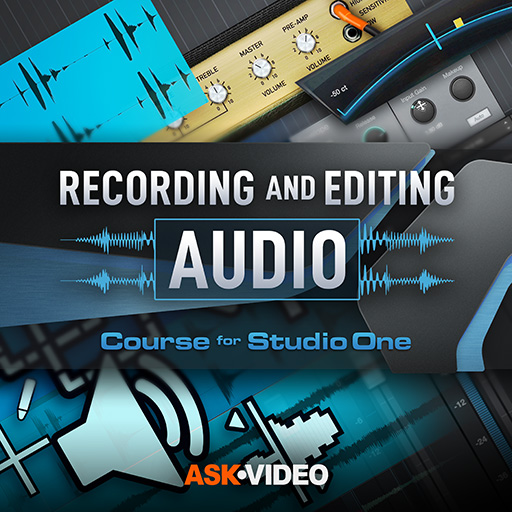 Audio Record and Editing  Course for Studio One 5 icon