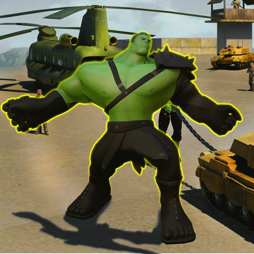 Green Monster Hero Fight icon