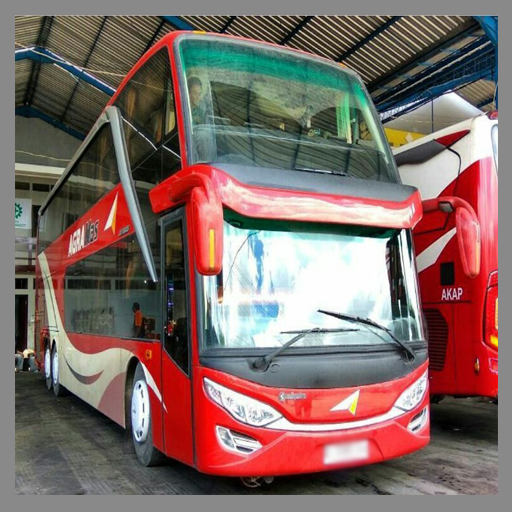 ikon Bus Double Decker Wallpaper