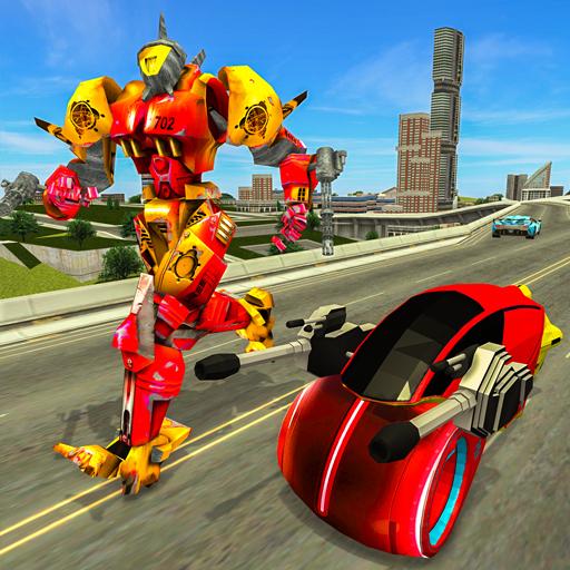 Super Bike Robot Transform: Motorbike Simulator icon