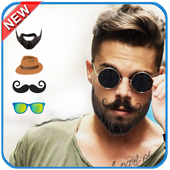 Man Mustache Beard Face Maker icon