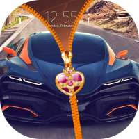 Super Cars Zipper Lock Screen on 9Apps