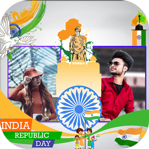 Republic Day Dual Photo Frame 2021 icon