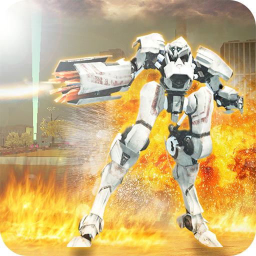 Mechanbots war 3d icon
