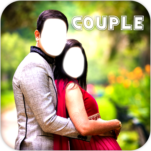 Romantic Couple Photo Suit أيقونة