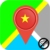 ✅ Vietnam Offline Maps with gps free icon