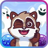 Rescue Bubble: Raccoon - Pop Shooter icon