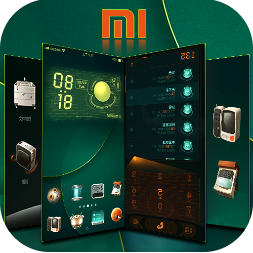 Abstract mix 2s Jade Dunhuang Art theme icon