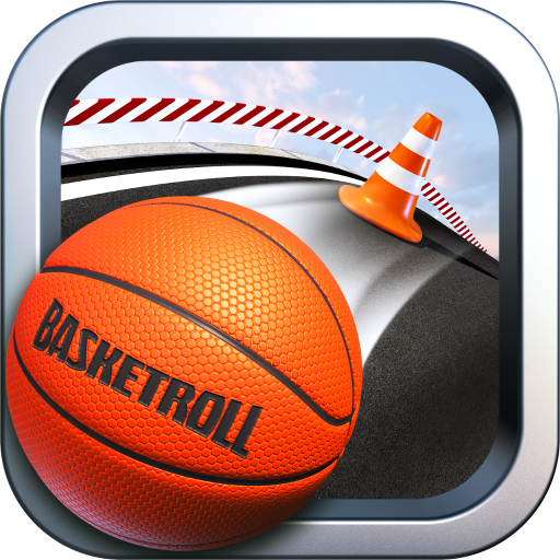 BasketRoll: Rolling Ball Game icon