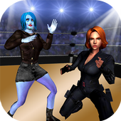 Women Superhero Kungfu Fighting Arena MMA Revenge icon